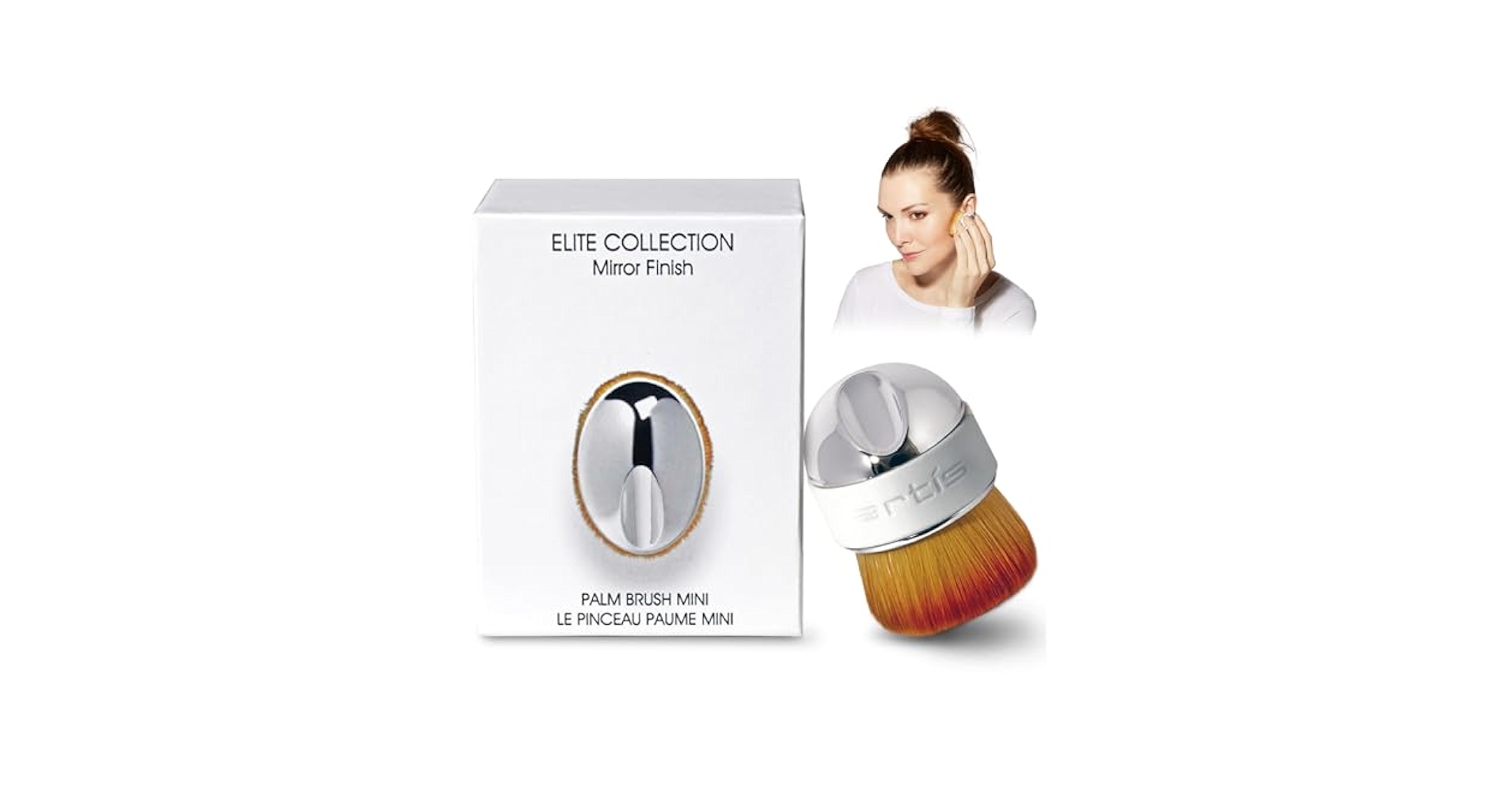 Artis Palm Brush ミラー仕上げ Amazon.com: Artis Elite Mirror Mini Palm Makeup Brush